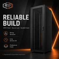 Armoire réseau 42U avec gestion des câbles, rack de serveur de centre de données 19 pouces