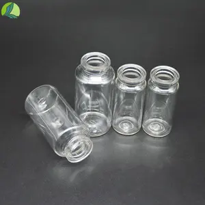 Frascos de vacunas médicas al por mayor, 10ml, 20ml, frascos de tensión de inyección de drogas vacíos, botella de vacuna de plástico PET transparente