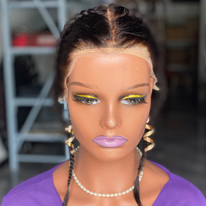 Échantillon gratuit - Extensions de <span class=keywords><strong>cheveux</strong></span> humains vierges africains à nouer, grand paquet, <span class=keywords><strong>cheveux</strong></span> tressés et torsadés - Product Image 5