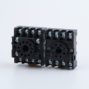 ST3P AH3-3 Time MK2P JTX-2C JQX-10F 8 พินรีเลย์แม่เหล็กไฟฟ้าฐาน PF083A PCB ติดตั้งเทอร์มินัลแบบสกรูซ็อกเก็ต - Product Image 1
