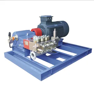 High pressure water blaster jetting plunger pump for cleaning