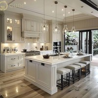 Cuisine moderne de luxe en MDF, sur mesure, en forme de L, de haute qualité, pour toute la maison, design personnalisé, en kit