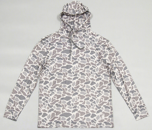 Men's UPF 50 <b>Camouflage</b> Hoodie Long Sleeve Polyester Pullover Sun Protection Fishing <b>Shirt</b> Anti-UV Quick Dry Top - Product Image 1