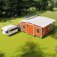 Maison conteneur portable régénérative de 20 pieds personnalisée avec cuisine extensible pour bureau, salon, Donga, ou logement pour personnes âgées en Australie