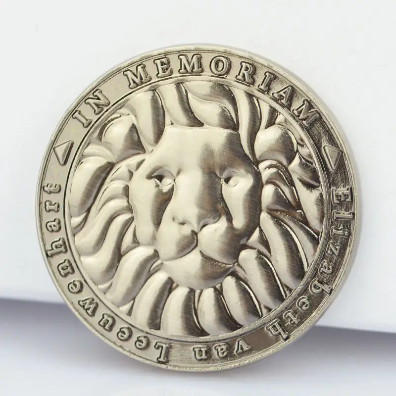 Desain sendiri Logo murah koin Mesir kustom sublimasi koin troli untuk dioperasikan meja permainan