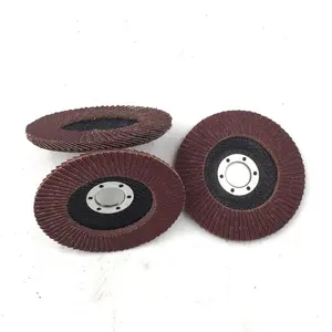 SATC 4.5 "x 7/8" 115x22mm Premium Hoge Dichtheid Jumbo Aluminium oxide Type 29 Flap Disc 40 Grit-10 Pack