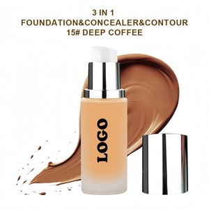 Fondotinta Liquido Impermeabile a Lunga Durata 24H, Coprenza Totale, per Tutti i Tipi di Pelle, Effetto Naturale Opaco, Idratante e Illuminante - Product Image 4