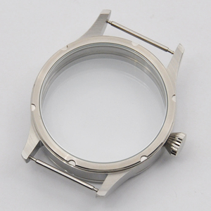 Boîtier en acier inoxydable de 42mm pour remontage manuel <span class=keywords><strong>ETA</strong></span> <span class=keywords><strong>6497</strong></span>/6498 Seagull ST3600/ST3620 verre saphir série montre-bracelet Fit Movement - Product Image 6