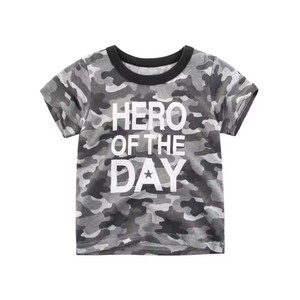 T-shirt d'été 2026 pour garçons, en coton imprimé à col rond, motif animaux de dessin animé, à manches courtes - Product Image 6