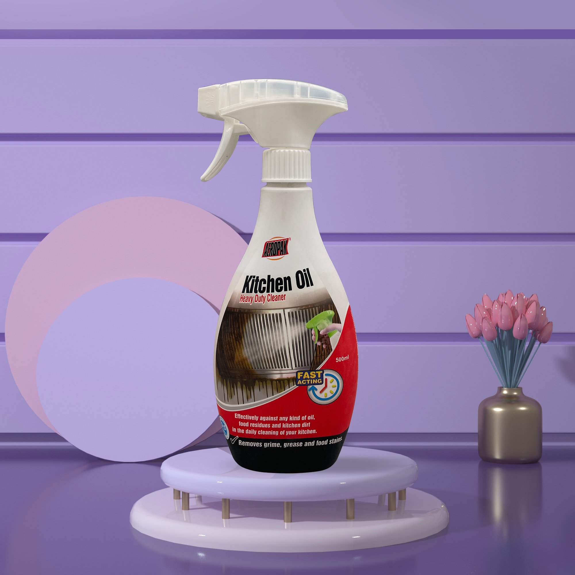 Спрей для очистки кухонного масла 500 мл