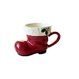 Mug en céramique en forme de botte de Noël, style vintage, mignon, idéal pour les fêtes, cadeau créatif pour Halloween, Noël, Pâques, pour usage en <span class=keywords><strong>café</strong></span> - Product Image 5