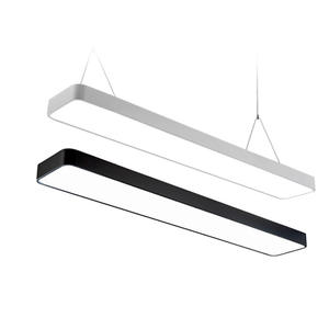 Desk Lamp <b>LED</b> Hanging <b>Light</b> Office Gym Shopping Mall Commercial Strip <b>Light</b> Square <b>Tube</b> Line <b>Light</b> Hanging <b>Light</b> - Product Image 5