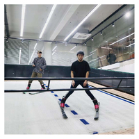 Simulateur de ski d'intérieur SNOW MONKEY, machine d'entraînement au ski et au snowboard toute saison pour station de ski