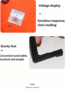 Sonde de niveau d'eau souterraine en plastique léger, détecteur de niveau d'eau de puits portable avec ruban mesureur de 200 m - Product Image 3
