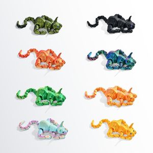 Vashine Figurine d'action souple 3D en plastique cristallin PLA, modèle de pieuvre, thème animal, échelle 1/12 - Product Image 4