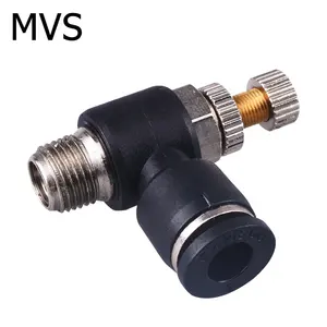 SL4-01,SL6-01,SL8-01,SL4-02,SL6-02,SL8-02,SL4-M5,SL6-M5 Air Cilinder Gasklep En Kleine Draad Pneumatische Quick Connector