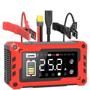 <span class=keywords><strong>Chargeur</strong></span> de batterie universel automatique pour moto et voiture 12V 24V 25A, courant réglable, <span class=keywords><strong>chargeur</strong></span> de batterie 9 étapes avec <span class=keywords><strong>booster</strong></span> de démarrage pour voiture - Product Image 1