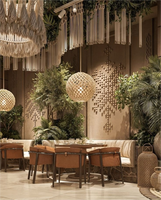Meubles de restaurant au design moderne, canapé de restaurant, siège de restaurant pour hôtel, mobilier de café modulaire, table de restaurant