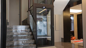 Подгонянный открытый Крытый Тяговый лифт с панорамным стеклянным валом - Product Image 2