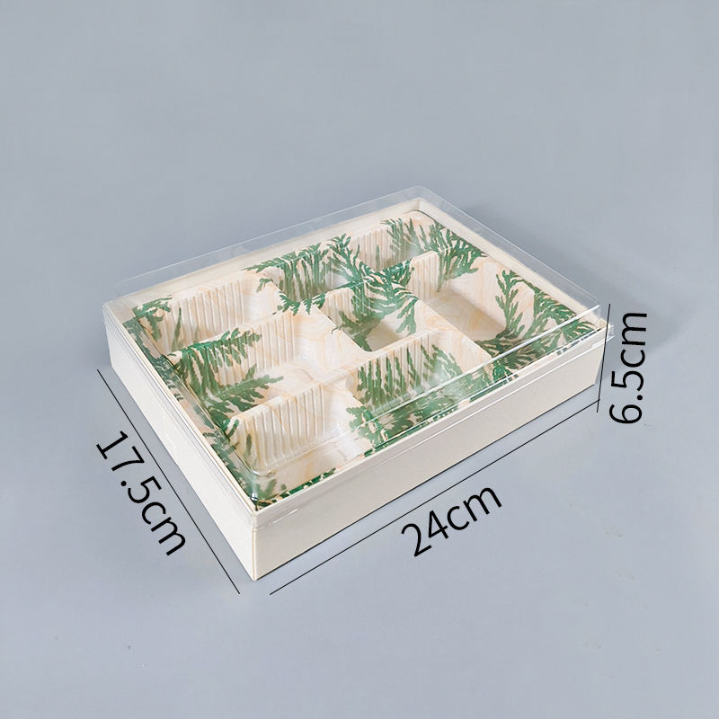 8-grille boîte en bois