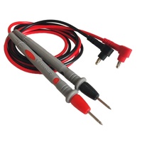 10A 20A 1000V Kit Kabel Uji Multimeter Karet Inti Tembaga Berkualitas Tinggi dengan Probe Plug-in 4.2 MM untuk Multimeter Digital