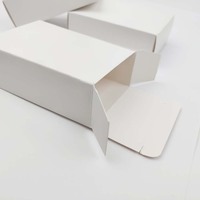 Vente en gros carton ondulé blanc avec logo imprimé personnalisé Boîte d'avion Boîtes d'emballage en carton pour bougie Portefeuille Papier d'expédition