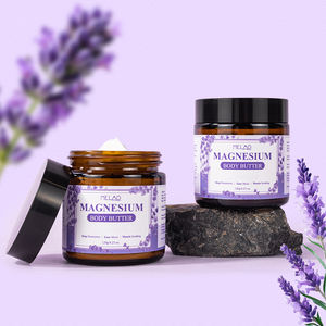 Crema Corpo al Magnesio e Lavanda Biologica ad Assorbimento Rapido Non Grassa Etichetta Privata Crema Lenitiva per il Sonno e i Muscoli - Product Image 6