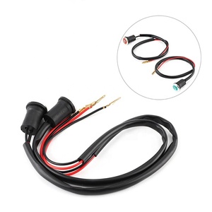 Luz indicadora roja y verde para motocicleta, luz indicadora de marcha atrás y neutral, indicador de marcha neutral para ATV, vehículo de 4 ruedas, Quad - Product Image 2