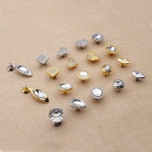 Single-hole diamond crystal handle modern wardrobe cabinet <b>drawer</b> small handle hardware <b>drawer</b> pull - Product Image 1