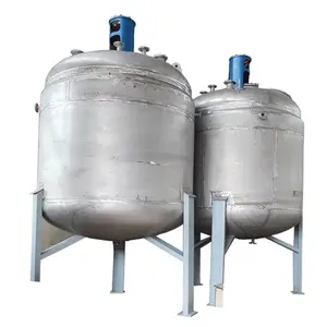 agitate tank stainless steel reactor batch reactor tank mixing