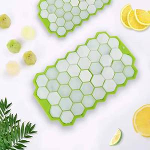 BPA Free Flexible Honeycomb <b>Silicone</b> Cube Tray Eco-Friendly Sustainable Coffee Juice Mold Ice Cream <b>Tools</b> - Product Image 6
