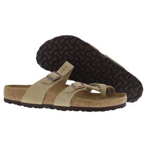 รองเท้าแตะ Birkenstock รุ่น Unisex สี Tobacco Brown พื้นคอร์ก แบบสวม ใส่สบายทุกฤดู - Product Image 4