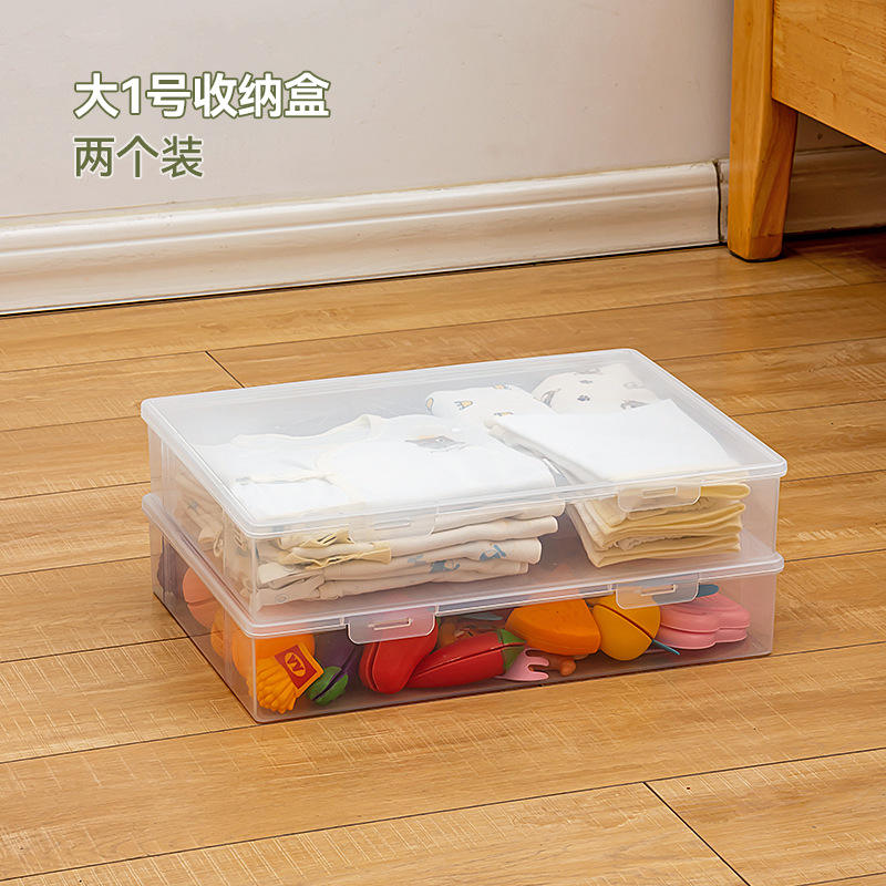 Deux grandes boîtes de rangement de 6 000 ml