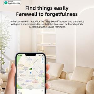 Nouveau dispositif de suivi mondial électronique localisateur étanche pour <span class=keywords><strong>Apple</strong></span> Find My Tag Pet Kids Finder Portable Smart Mini GPS Tracker - Product Image 3