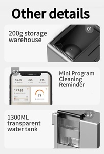 Fully Professional Commercial Italian Espresso Coffee Maker Machine EU/US Plug Touch Screen App-Controlled French Car - Product Image 5