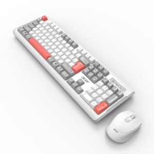 Chất lượng cao 2.4G im lặng Ergonomic bàn phím và chuột chống bóng mờ 3 phím cho máy tính xách tay và điện thoại di động - Product Image 5