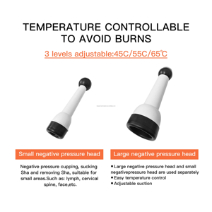 Masajeador Gua Sha con Calor, Herramienta de Raspado para Lifting Facial con Vibración, Terapia de Meridianos Infrarrojos, Masajeador Corporal - Product Image 6