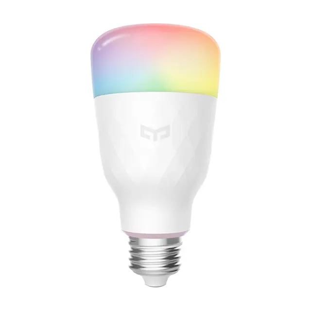 YEELIGHT Xiaomi Wholesale high quality LED smart bulb 1S (color), multicolor Wifi control, Works with Google Assistant for home