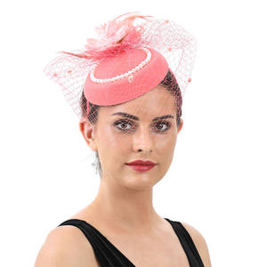 Fascinators les Plus Populaires pour Femmes, Bandeau de Chapeau de Thé, Voilette Florale en Résille de Mariage pour Derby du Kentucky - Product Image 6