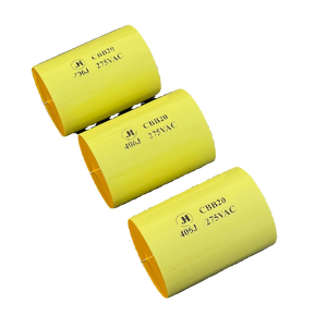 Condensador de película axial JH Jinghao CBB20 406J 275VAC 275V40UF 40.0J MKP de cobre - Product Image 2