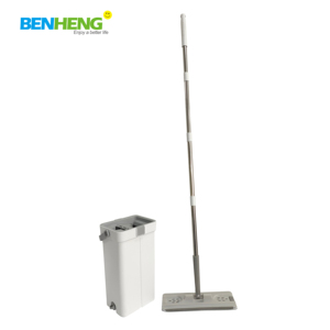 Marché <span class=keywords><strong>russe</strong></span> 360 °   Serpillère plate intelligente rotative et mains libres avec seau pour le nettoyage domestique - Product Image 2
