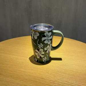 Nouvelle Tasse Isotherme en Acier Inoxydable 500ml, Meilleure Vente 2026, pour Café et Eau, avec Poignée, Anti-fuite, Logo Couleur Personnalisé - Product Image 3