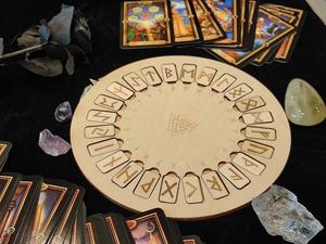 Juego <span class=keywords><strong>de</strong></span> discos <span class=keywords><strong>de</strong></span> Runas <span class=keywords><strong>de</strong></span> madera, accesorios <span class=keywords><strong>de</strong></span> ritual <span class=keywords><strong>de</strong></span> bruja, adornos <span class=keywords><strong>de</strong></span> Altar, accesorios <span class=keywords><strong>de</strong></span> adivinación, superventas - Product Image 4