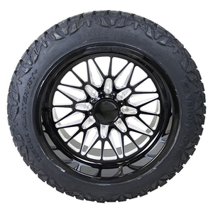 Rueda Forjada para Camioneta OEM Todoterreno Negra de Perfil Bajo 20x12 22x12 24x14 de Aluminio Forjado 6 orificios 6x139.7 8x170 8x180 para Jeep F150 - Product Image 1
