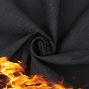 75/23/2 Meta-aramid/Para-aramid/Antistatic Kevlar Aramid Woven Fabric Fire Retardant FR Fabric 200GSM Ripstop for FR Workwear