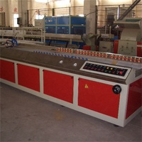 Mesin pres ekstrusi saluran produksi ekstruder terus menerus profil pintu jendela PVC HDPE PP GMT