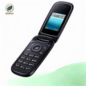 Téléphone à <span class=keywords><strong>clapet</strong></span> E1272 2G GSM double SIM débloqué, téléphone portable à <span class=keywords><strong>clapet</strong></span> avec écran TFT de 1,77 pouces, radio FM, MP3, batterie longue durée, téléphone <span class=keywords><strong>mobile</strong></span> pour seniors - Product Image 1