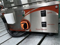 Vitrine chauffante électrique PAO en acier inoxydable Offre Spéciale