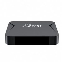 Stok Tersedia XS97 K1 H313 Media Player Android 10 Quad Core 100M Network Dual WiFi Pasokan Grosir