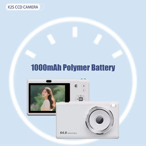 Cámara Minimalista Pura de Gran Venta con Lente de Anillo Plateado, Sensor CMOS, Tarjeta TF, Grabadora de Vlogs y Selfies para Campus - Product Image 5